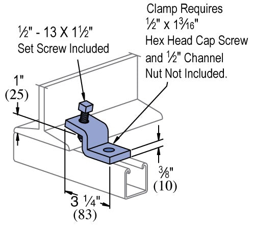 Z SHAPE BEAM CLAMP HDG | BEAM CLAMPS