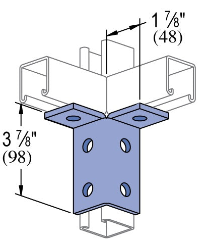 6 HOLE WING FITTING HDG | GENERAL FITTINGS