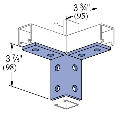 8 HOLE WING FITTING HDG | GENERAL FITTINGS