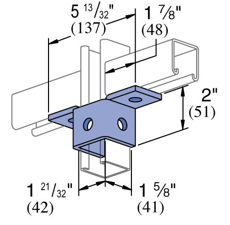 5 HOLE WING FITTING HDG | GENERAL FITTINGS