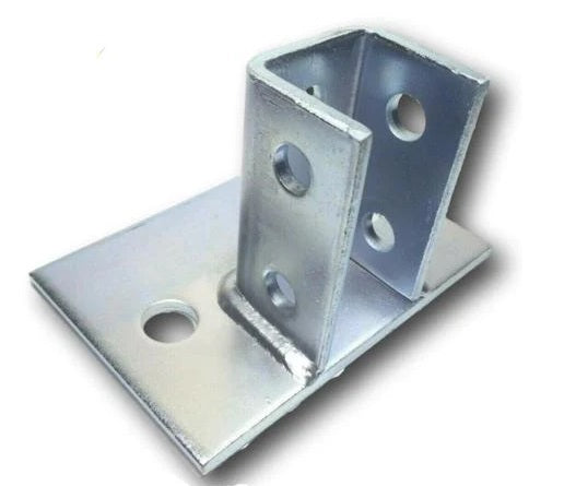 TOP NARROW POST BASE 3-1/2X4X6 ZINC | POST BASES