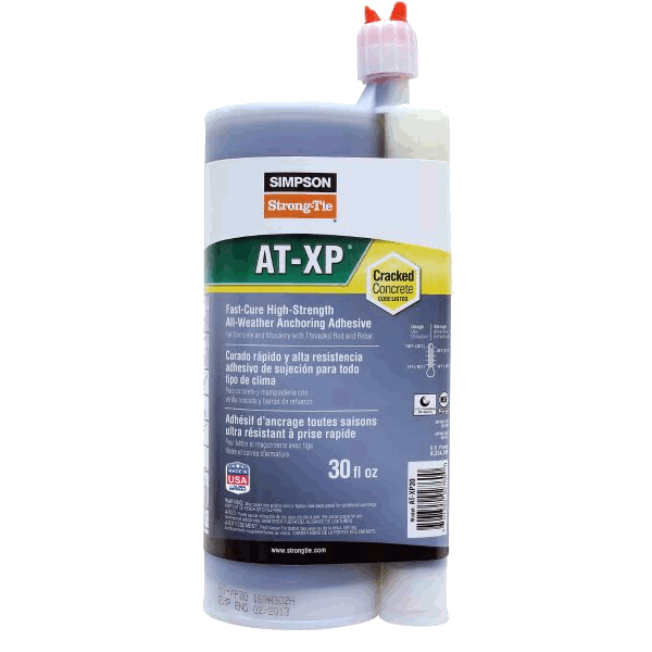 30 OZ AT-XP W/NOZZLE | CHEMICAL ANCHORS