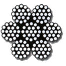 1/4" GALVANIZED STEEL CABLE 7X19 250' REELS | Steel Cable