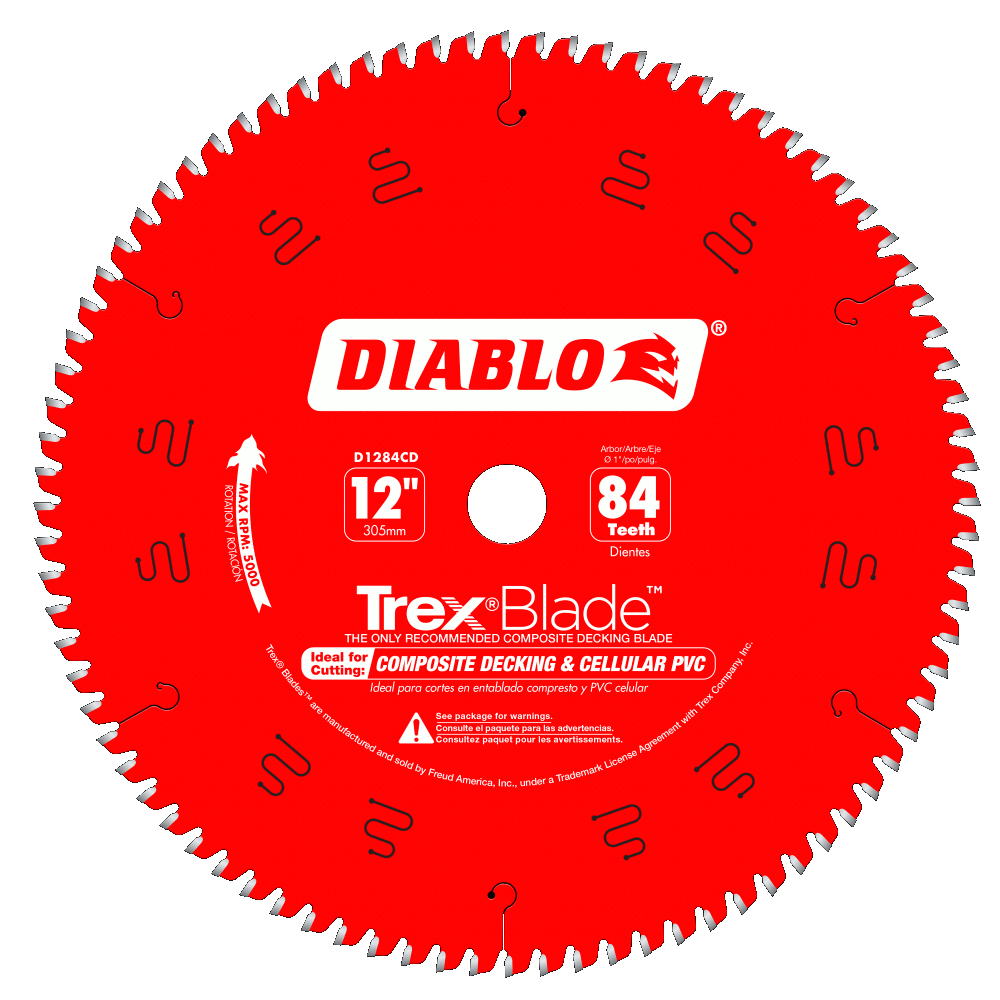 12'' x 84 Tooth Composite Material / Plastics Saw Blade | SAW BLADES