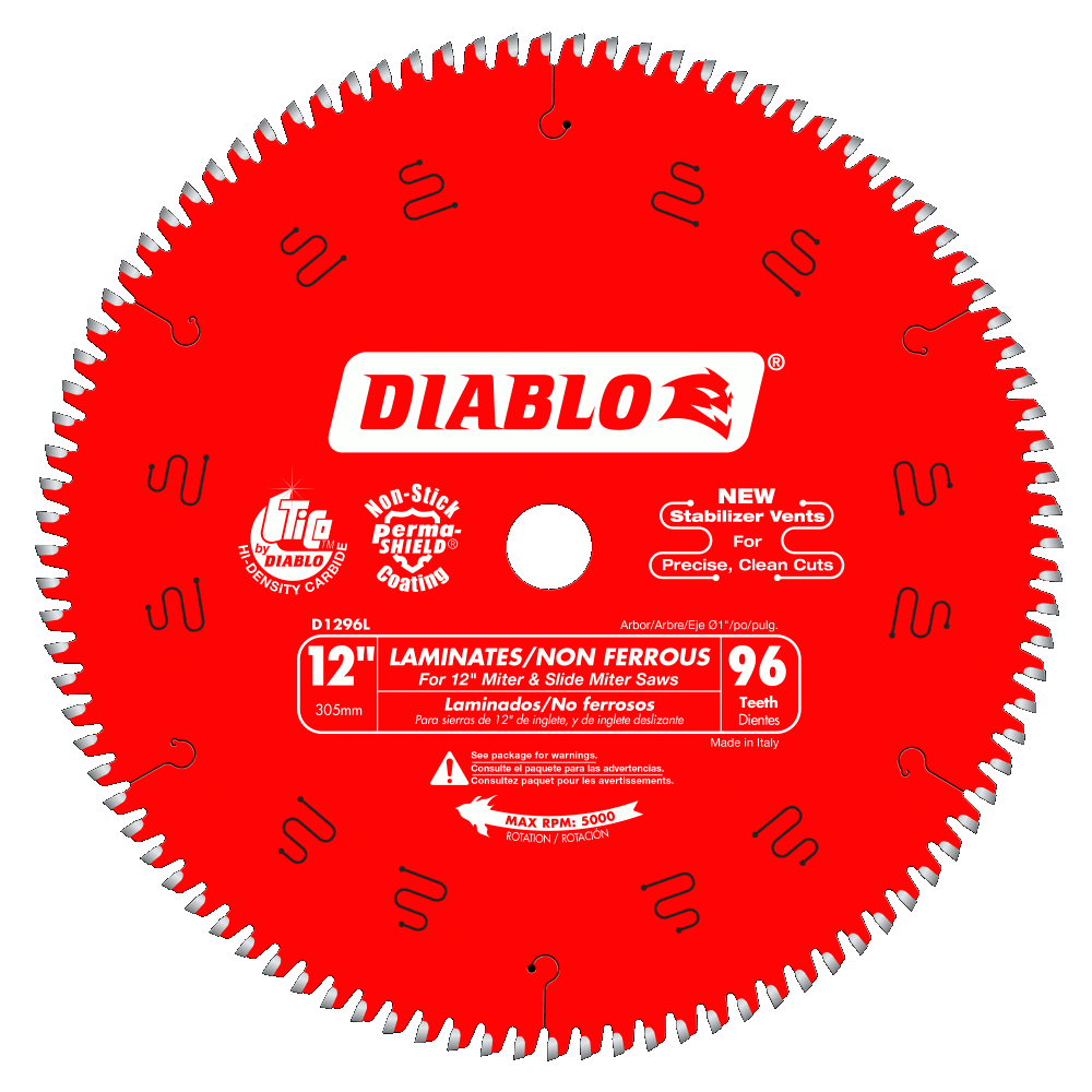 12'' x 96 Tooth Laminate & NonFerrous Metals Saw Blade | SAW BLADES
