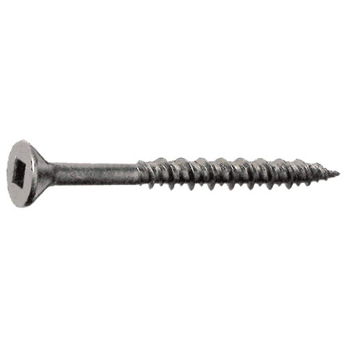FLOORING SCREWS FLAT HEAD SQUARE DRIVE #8-10 X 4''  WOOD | FLOORING SCREW