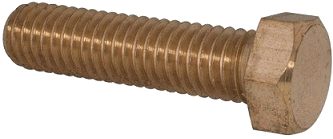 HEX CAP SCREWS 3/8''-16 x4 1/2'' BRASS | HEX CAP SCREW