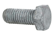 HEX CAP SCREWS 3/8''-16 x4'' S HOT DIPPED GALVANIZED A307 GRADE A | HEX CAP SCREW