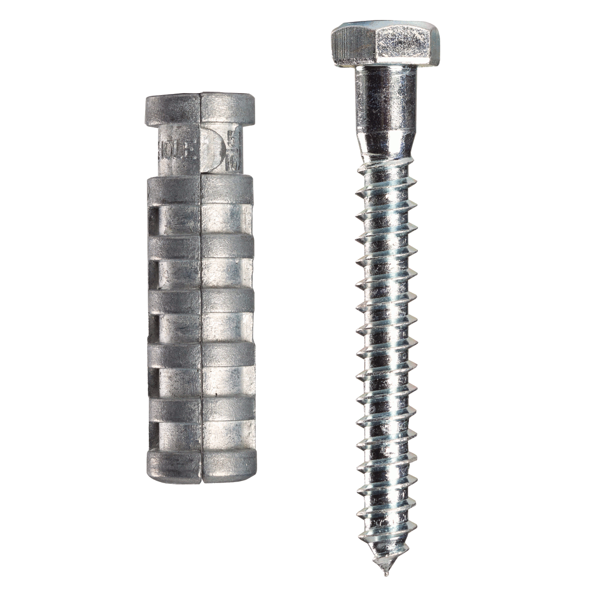 LAG SCREW SHIELDS 1/4" SHORT | LAG SHIELDS SHORT/LONG