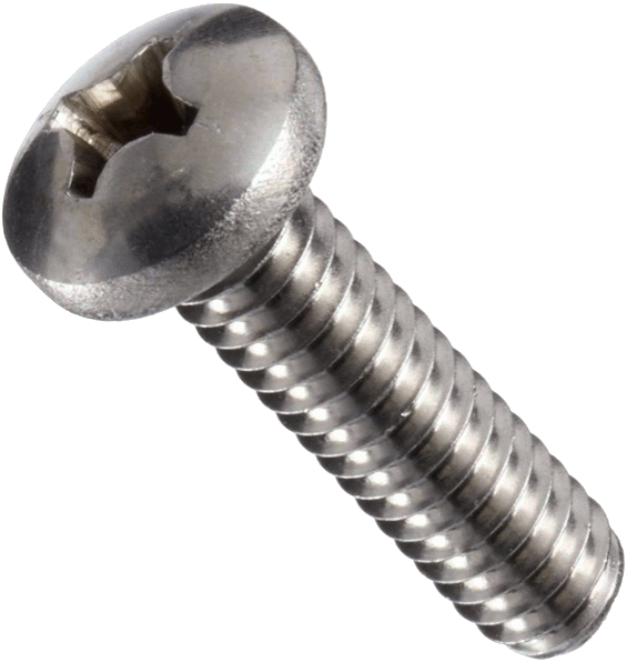 MACHINE SCREW M2-0.4 8MM PAN HEAD PHILLIPS DRIVE ZINC STEEL GRADE 4.8 | MACHINE SCREW
