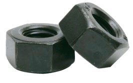 HEX NUTS 7/8''-9 STEEL PLAIN A563 GRADE C | HEX NUTS