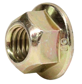 FLANGE NUTS M16-2.0 YELLOW ZINC STEEL GRADE 10.9 | FLANGE NUTS