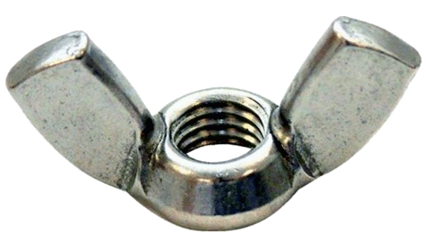 WING NUTS 3/8''-16 STAINLESS STEEL 18-8 | WING NUTS
