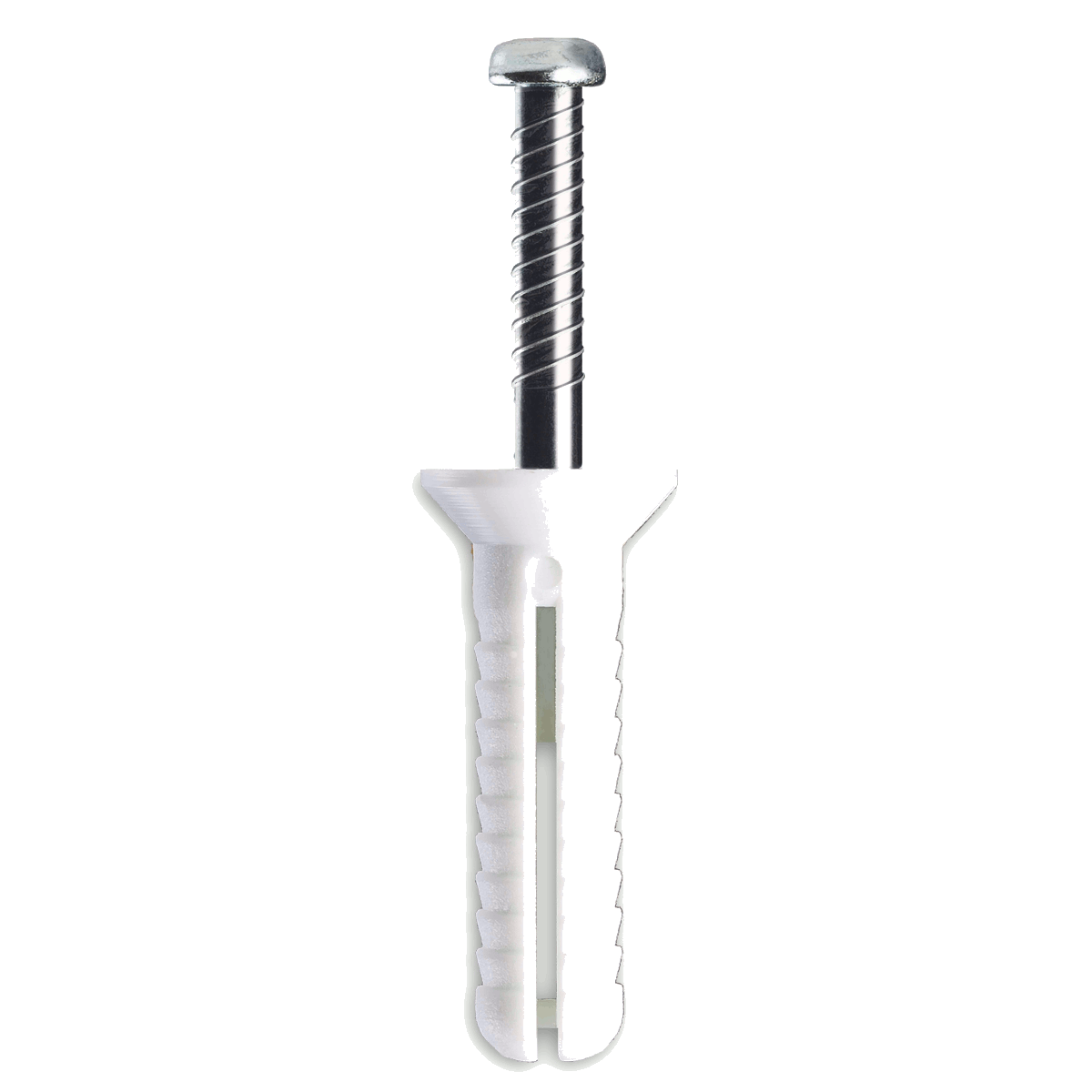 NYLON NAIL-IN ANCHORS 3/16" X 1" FLAT HEAD BOX | DRIVE NAIL ANCHORS