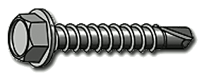 SELF DRILLING SCREWS HEX HEAD #10-16 X 5/8'' ZINC TEK 3 | SELF DRILLING SCREW