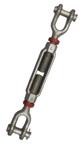 TURNBUCKLES JAW & JAW WITH LOCKNUT 3/4" X 18" | Turnbuckles