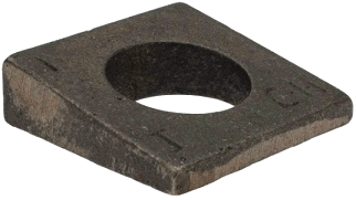 SQUARE BEVELED WASHERS 5/8'' STEEL PLAIN GRADE F436 | SQUARE BEVELED WASHERS