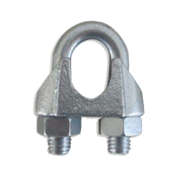 GALVANIZED MALLEABLE WIRE ROPE CLIPS 1/8" | Wire Rope Clips
