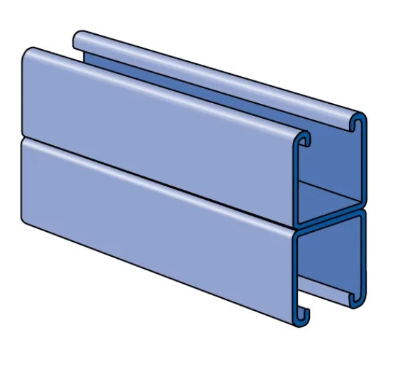 STRUT CHANNEL 1-5/8X10' 12G SOLID YELLOW ZINC | STRUT CHANNELS
