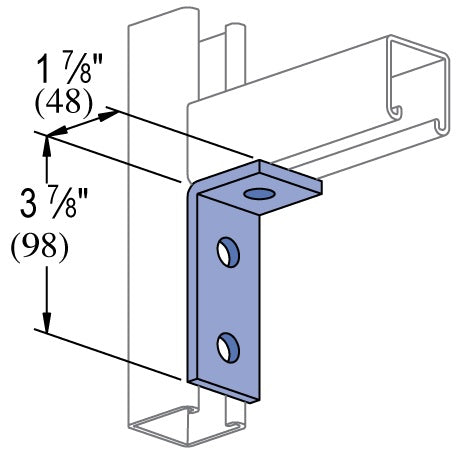 3 HOLE 90° FITTING 3-7/8X1-7/8 | GENERAL FITTINGS