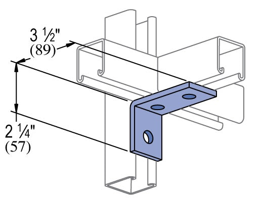 3 HOLE 90° ANGLE CONNECTOR HDG | GENERAL FITTINGS