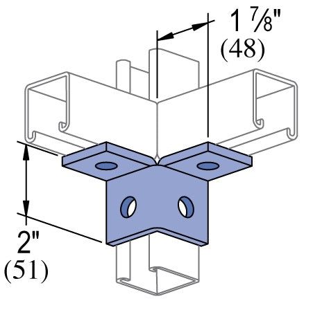 4 HOLE WING FITTING HDG | GENERAL FITTINGS