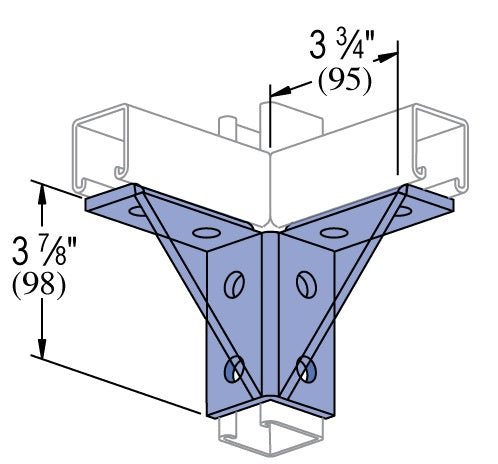 6 HOLE WING FITTING HDG | GENERAL FITTINGS