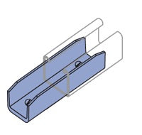 IN-CHANNEL JOINER (STRAIGHT) ZINC | GENERAL FITTINGS