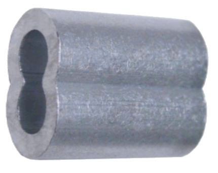 ALUMINUM OVAL SLEEVES 3/8" | Sleeves