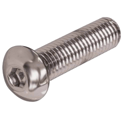 SOCKET HEAD CAP SCREWS  5/16''-18 x1'' STAINLESS STEEL GRADE 18-8 BUTTON | SOCKET HEAD CAP SCREW