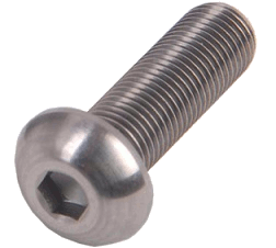 SOCKET HEAD CAP SCREWS M3-0.5 12MM STAINLESS STEEL GRADE A2 BUTTON | SOCKET HEAD CAP SCREW