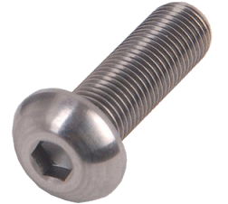 SOCKET HEAD CAP SCREWS M6-1.0 12MM STAINLESS STEEL GRADE A2 BUTTON | SOCKET HEAD CAP SCREW
