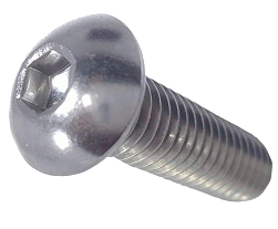 SOCKET HEAD CAP SCREWS M8-1.25 20MM ZINC STEEL GRADE 10.9 BUTTON | SOCKET HEAD CAP SCREW