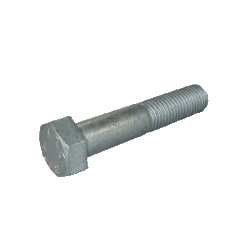 HEX CAP SCREWS M24-3.0 90MM HOT DIPPED GALVANIZED STEEL GRADE 8.8 | HEX CAP SCREW