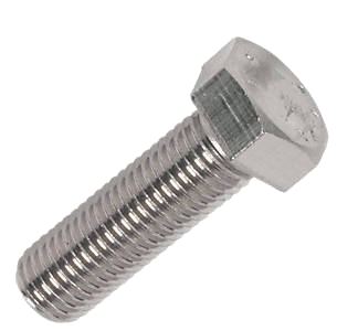 HEX CAP SCREWS M10-1.5 90MM STAINLESS STEEL GRADE A2 | HEX CAP SCREW