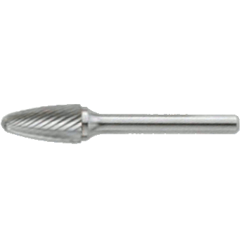 SF-15 3/4'' SOLIDE CARBIDE BURR ROUND NOSE TREE RH SPIRAL CUT | SOLIDE CARBIDE BURR