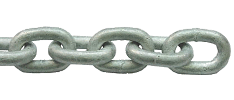 GRADE 30 HOT DIPPED GALVANIZED CHAIN 1" | Chain