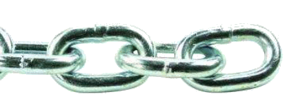 GRADE 30 ZINC PLATED CHAIN 1/4" | Chain