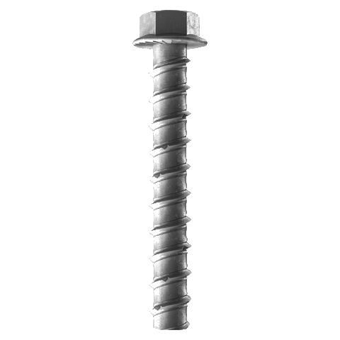 LARGE DIAMETER TAPCON - UCAN TORPEDO BOLT GALVANIZED 5/8 X 4'' | LARGE DIAMETER TAPCON