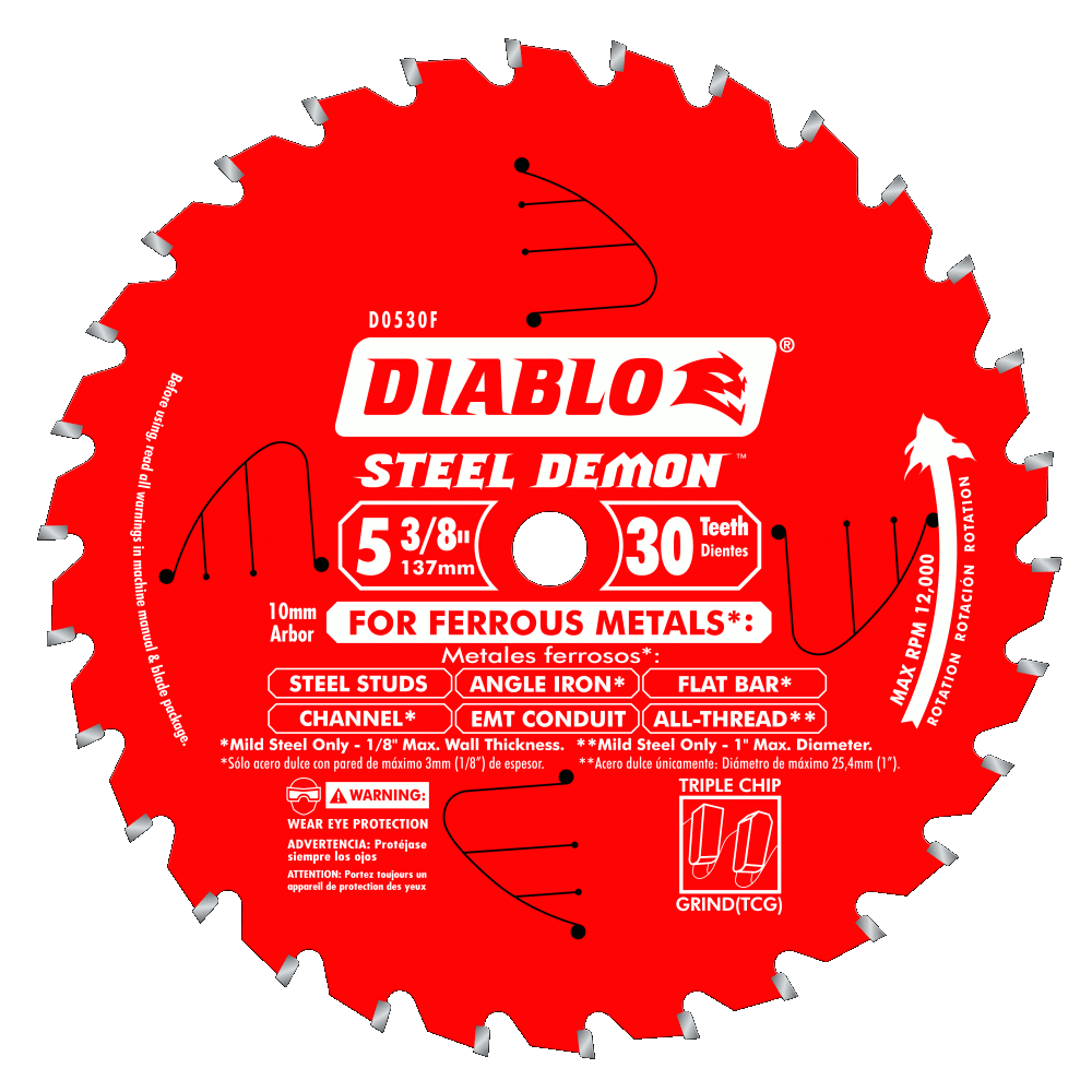 5 3/8'' x 30 Tooth Metal Cutting Saw Blade | SAW BLADES