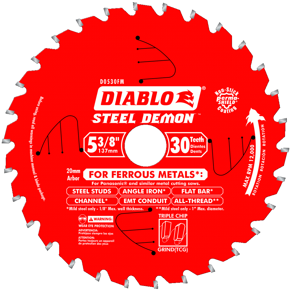 5 3/8'' x 30 Tooth Metal Cutting Saw Blade | SAW BLADES
