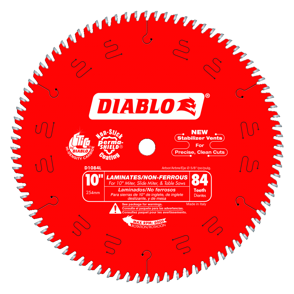 10'' x 84 Tooth Laminates & NonFerrous Metals Saw Blade | SAW BLADES