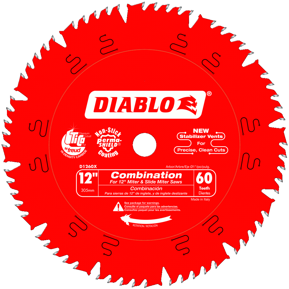 12'' x 60 Tooth Combination Saw Blade | SAW BLADES