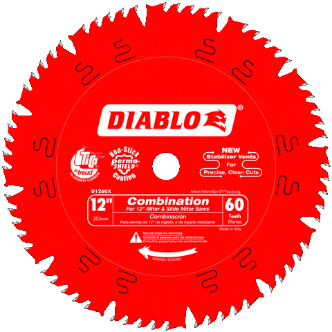 12'' x 60 Tooth Combination Saw Blade | SAW BLADES