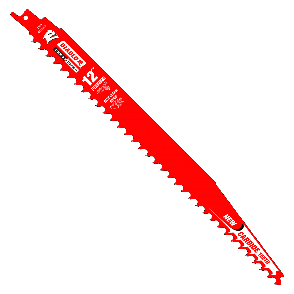 12" Carbide Tipped Pruning and Clean Wood Blade  | RECIPROCATING SAW BLADES
