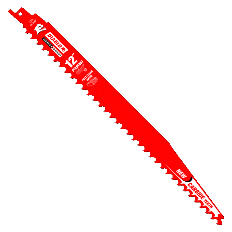 12" Carbide Tipped Pruning and Clean Wood Blade  | RECIPROCATING SAW BLADES