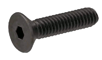 SOCKET HEAD CAP SCREWS  5/16''-24 x3 1/2'' STEEL BLACK OXYDE GRADE 12.9 FLAT | SOCKET HEAD CAP SCREW