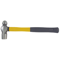 24 Oz Ball Peen Hammer Fiberglass Handle 14 1/2'' Long | Hammers