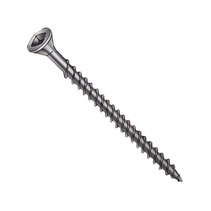 TRIMMING SCREW TRIM HEAD SQUARE DRIVE #6 X 1 5/8'' POINT S | TRIMMING SCREW