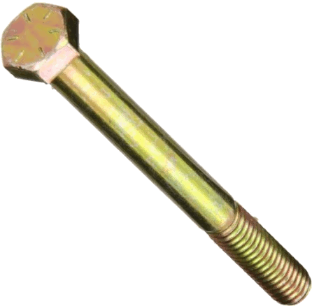 HEX  CAP SCREWS  1/4''-20 X 1'' STEEL YELLOW ZINC GRADE 8 | HEX CAP SCREW